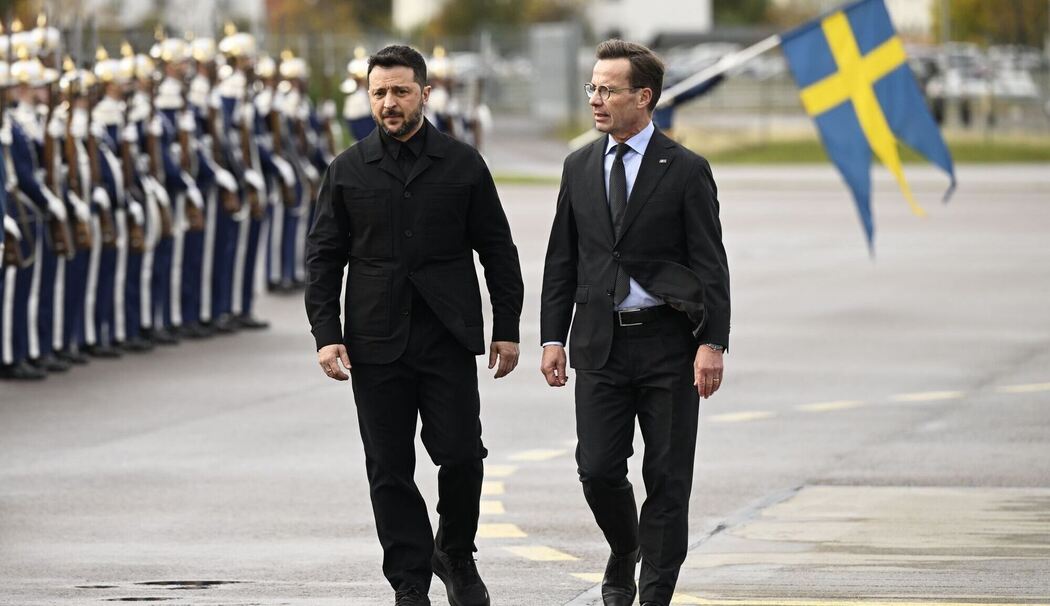 Ukraine-Krieg - Selenskyj in Schweden Ukraine-Krieg - Selenskyj in Schweden