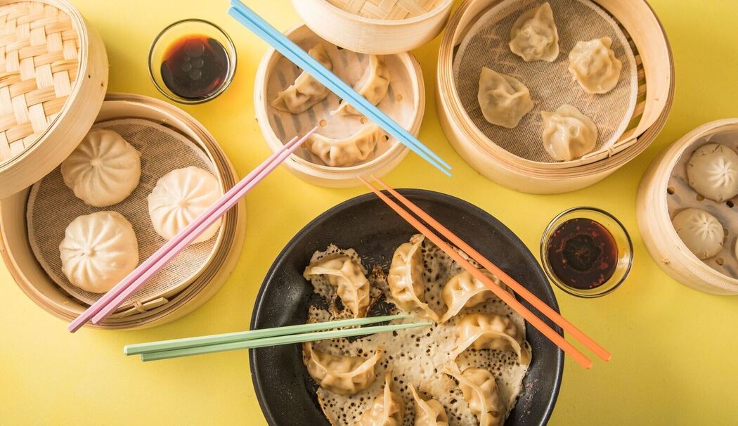 Asiatische Teigtaschen Asiatische Teigtaschen