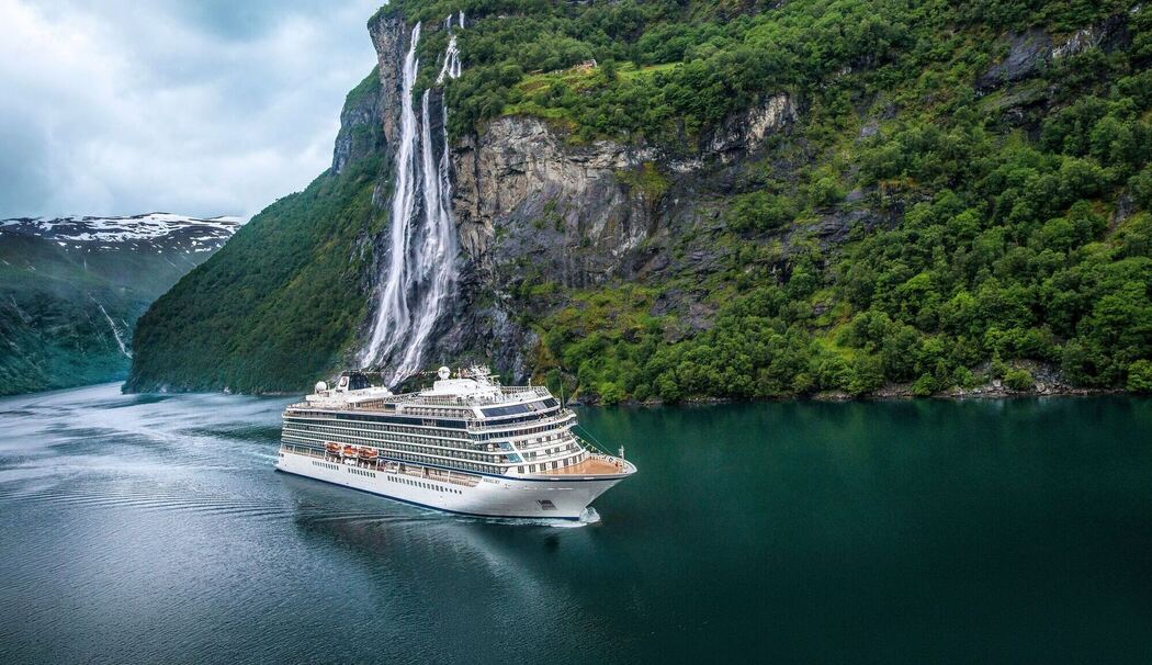 «Viking Sky» im Geirangerfjord