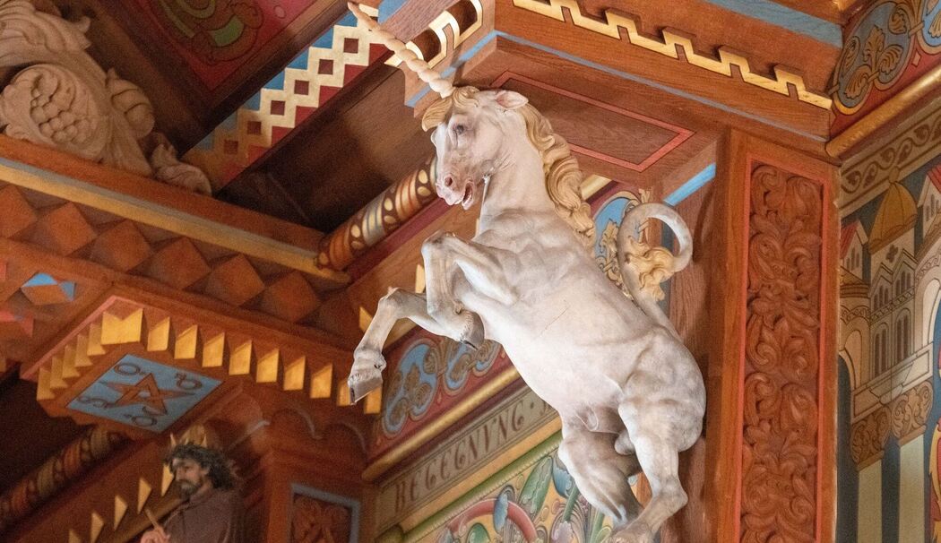 Schloss Neuschwanstein - Sängersaal restauriert