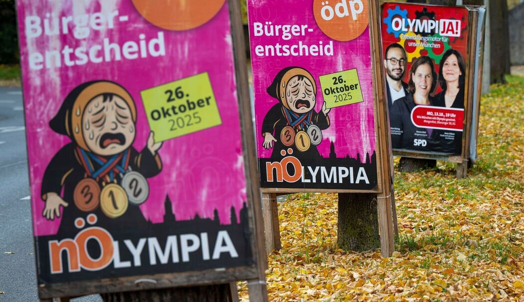 Plakate zur Olympia Bewerbung Münchens