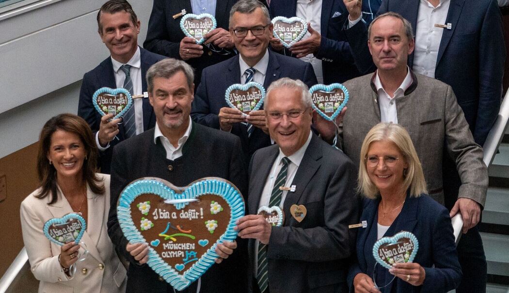 Bayerisches Kabinett für Olympiabewerbung von München