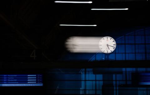 Beginn der Winterzeit 