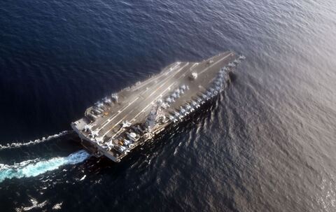 US-Flugzeugträger USS Gerald R. Ford US-Flugzeugträger USS Gerald R. Ford