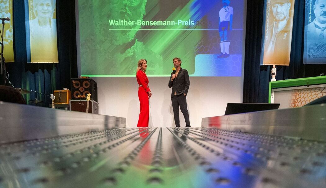 Katrin Müller-Hohenstein und Jürgen Klopp