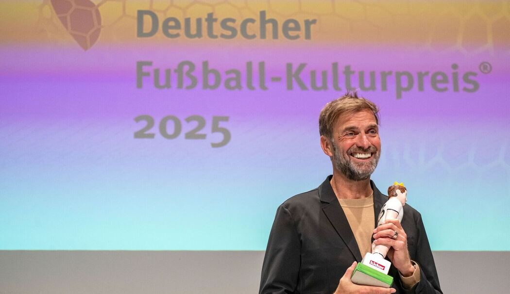 Jürgen Klopp erhält den Walther-Bensemann-Preis