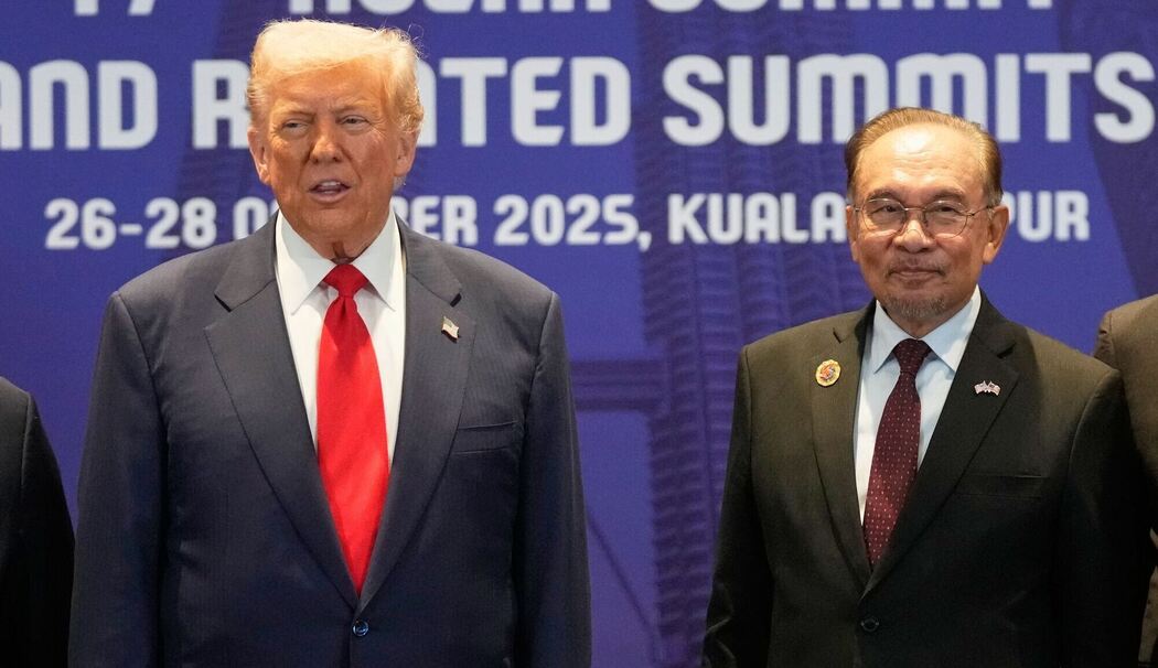 Trump trifft malaysischen Ibrahim Trump trifft malaysischen Ibrahim
