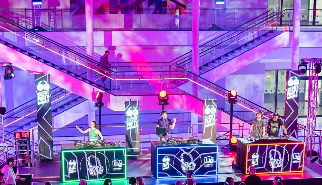 Silent Party im Niedersächsischen Landtag