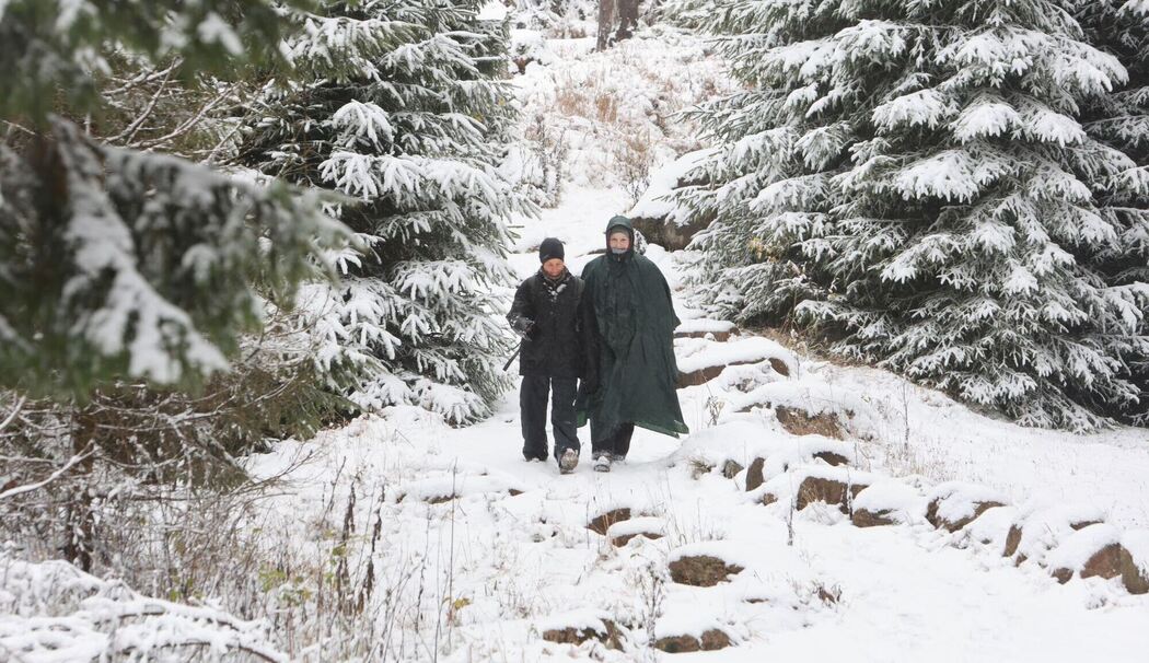 Schnee auf dem Brocken Schnee auf dem Brocken