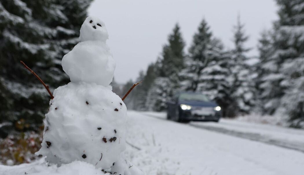 Schnee auf dem Brocken Schnee auf dem Brocken