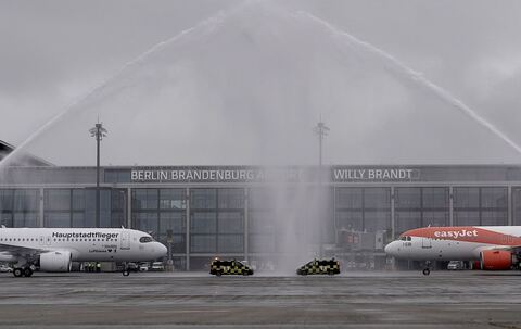 Eröffnung des Flughafens Berlin Brandenburg Willy Brandt (BER)