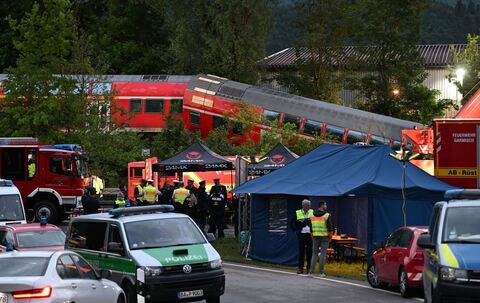 Zugunglück in Garmisch-Partenkirchen Zugunglück in Garmisch-Partenkirchen