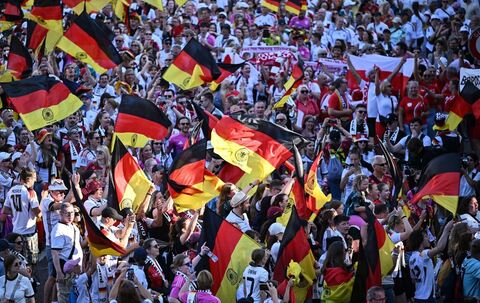 Deutsche Fußball-Fans