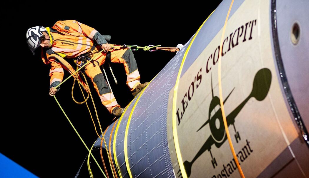 Transport eines ausgedienten Bundeswehr-Airbus A310 Transport eines ausgedienten Bundeswehr-Airbus A310