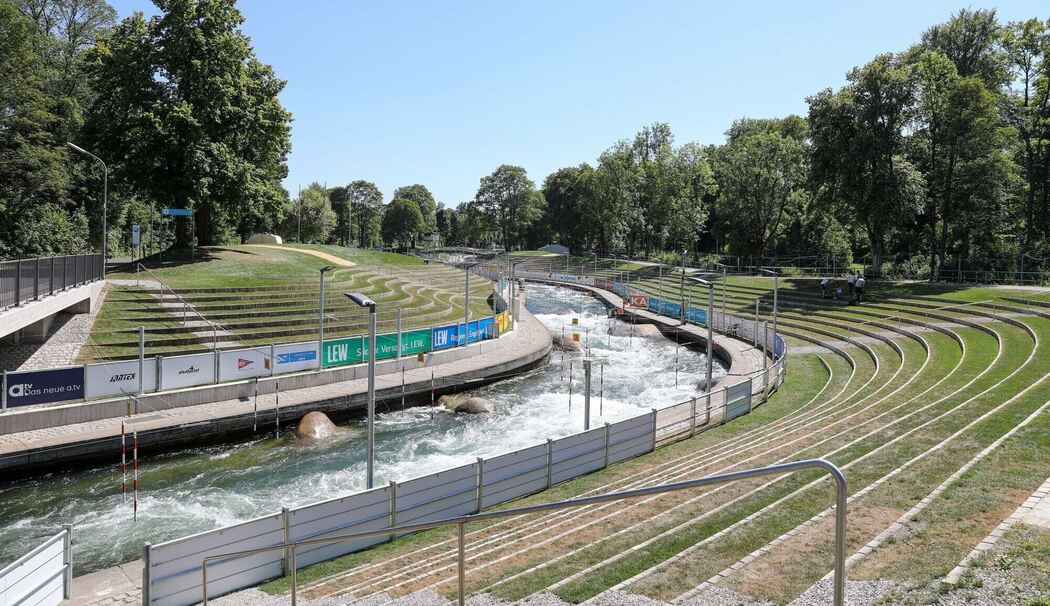 Kanuslalom-Strecke Augsburg Kanuslalom-Strecke Augsburg