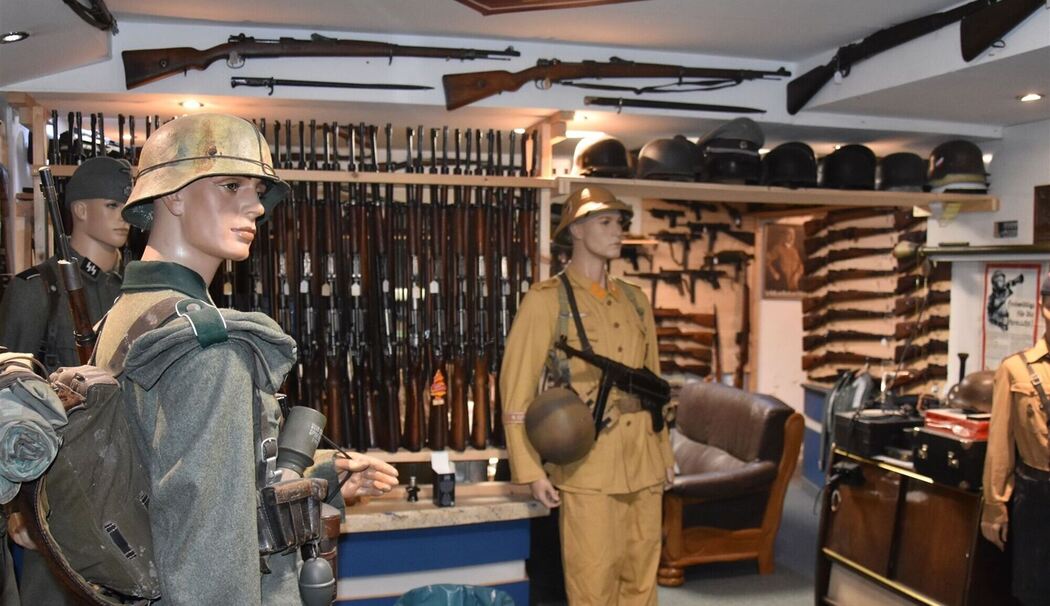 Razzia in Remscheid - Waffenarsenal