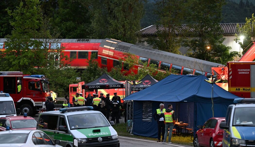 Zugunglück in Garmisch-Partenkirchen Zugunglück in Garmisch-Partenkirchen