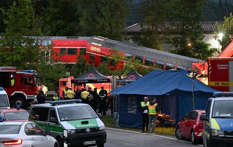 Zugunglück in Garmisch-Partenkirchen Zugunglück in Garmisch-Partenkirchen