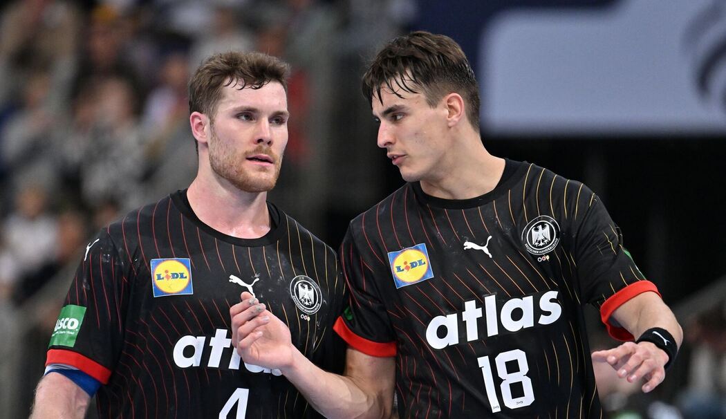 Kapitän Johannes Golla und Julian Köster Kapitän Johannes Golla und Julian Köster