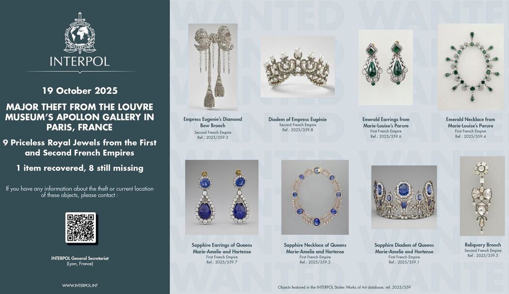 Nach Juwelendiebstahl im Louvre Nach Juwelendiebstahl im Louvre