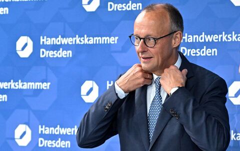 Antrittsbesuch des Bundeskanzlers in Sachsen