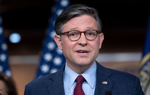 Sprecher des US-Repräsentantenhauses Mike Johnson Sprecher des US-Repräsentantenhauses Mike Johnson