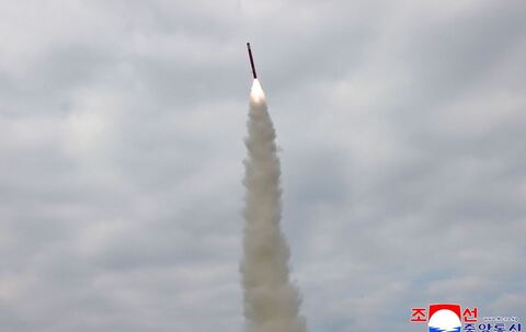 Nordkorea testet strategischen See-Boden-Marschflugkörper Nordkorea testet strategischen See-Boden-Marschflugkörper