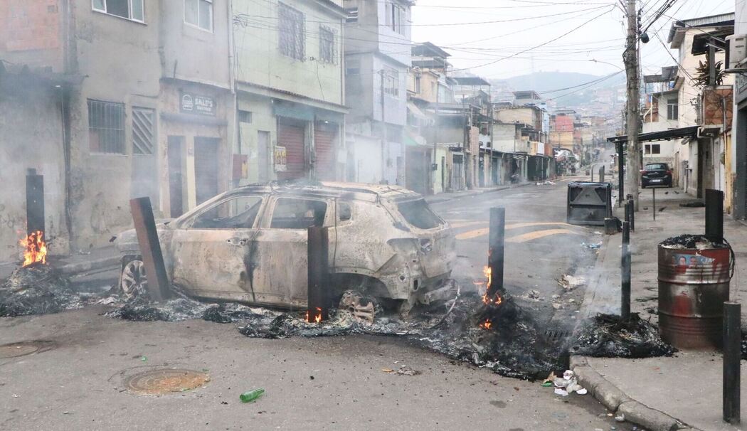 Polizeieinsatz in Favelas in Rio de Janeiro Polizeieinsatz in Favelas in Rio de Janeiro