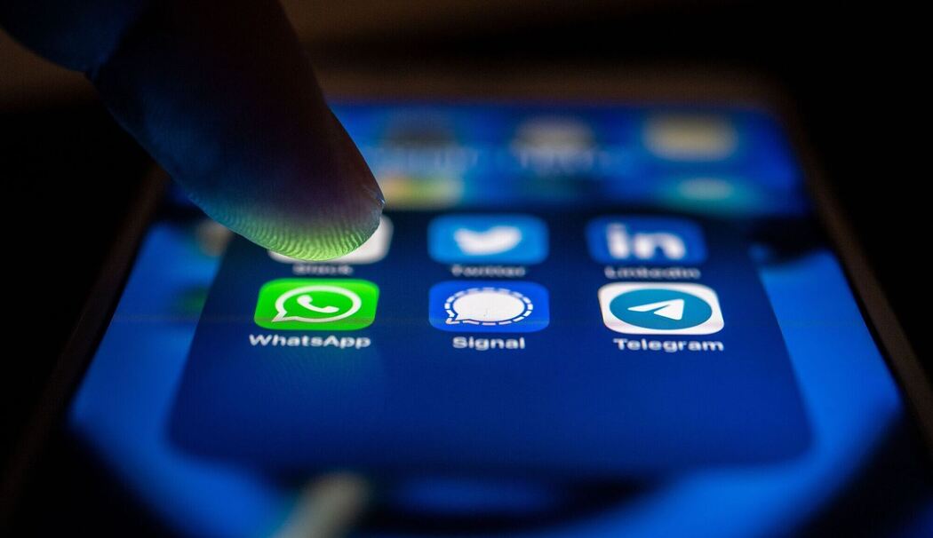 Messengerdienste auf einem Smartphone Messengerdienste auf einem Smartphone