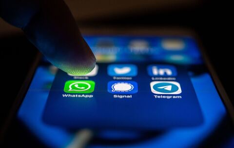 Messengerdienste auf einem Smartphone