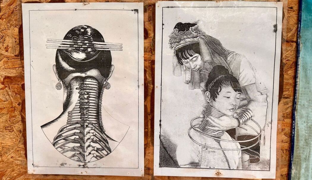 Langhalsfrauen - «Long Neck Karen» - im Norden Thailands Langhalsfrauen - «Long Neck Karen» - im Norden Thailands