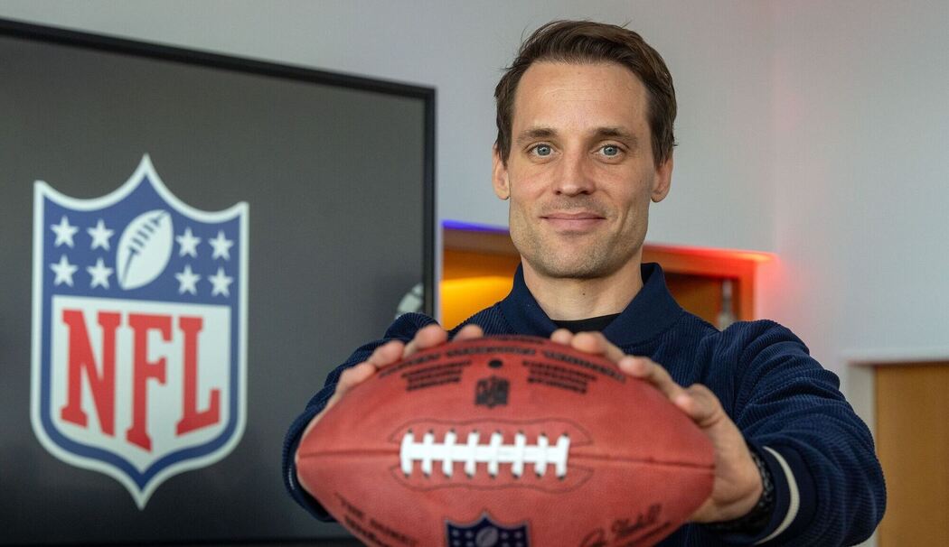 Medienrunde vor dem NFL-Game in Berlin Medienrunde vor dem NFL-Game in Berlin