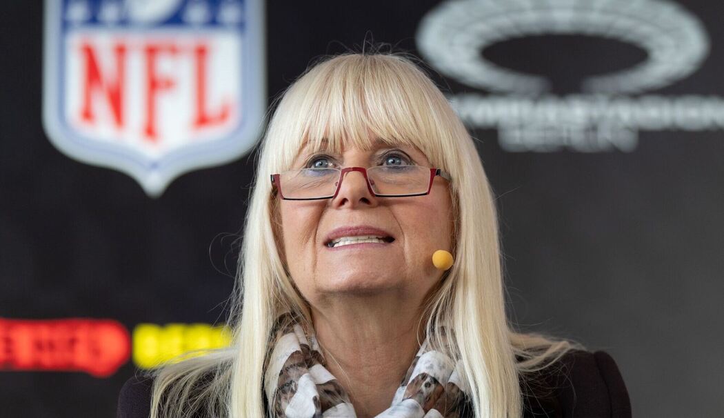 Medienrunde vor dem NFL-Game in Berlin Medienrunde vor dem NFL-Game in Berlin