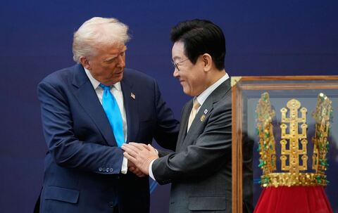 US-Präsident Trump in Südkorea US-Präsident Trump in Südkorea