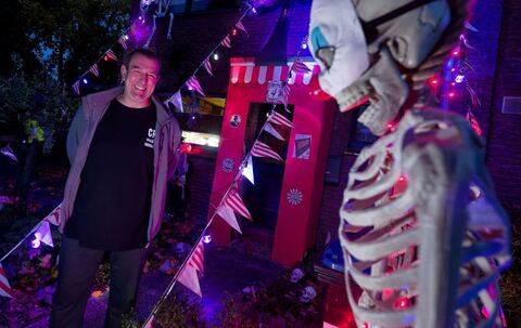 Besuch in Horror-Haus in Duisburg bei Halloween-Fan Sven Wagner