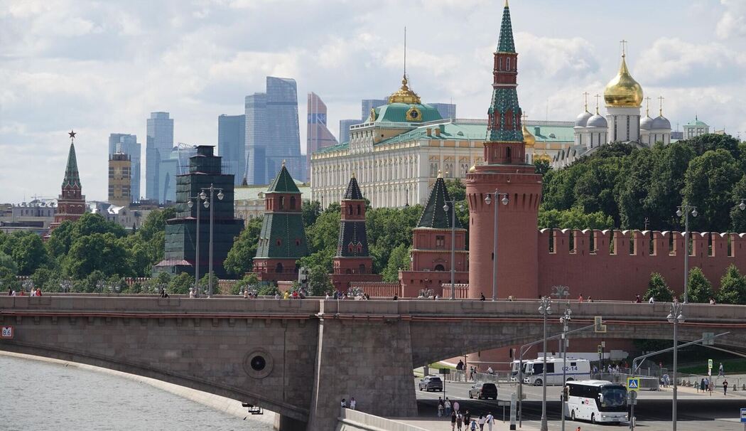 Moskau: Kreml und Moskwa City Moskau: Kreml und Moskwa City