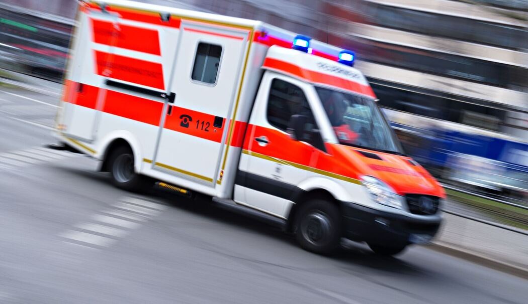 Rettungswagen im Einsatz Rettungswagen im Einsatz