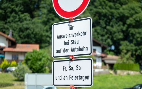 Durchfahrtsverbote in Oberbayern Durchfahrtsverbote in Oberbayern