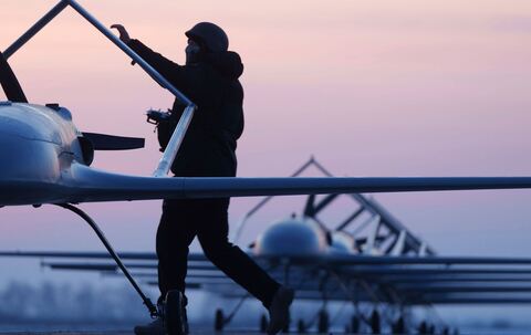 Ukraine-Krieg - ukrainische Drohnen Ukraine-Krieg - ukrainische Drohnen