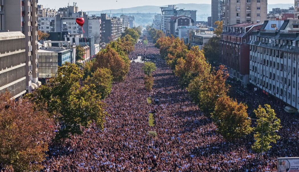 Proteste in Serbien Proteste in Serbien