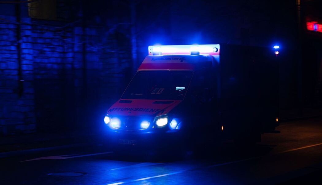 Rettungswagen im Einsatz