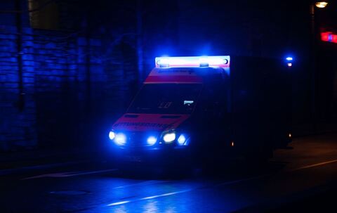 Rettungswagen im Einsatz