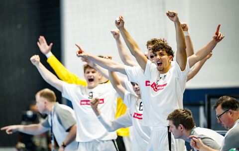 Deutschlands U17-Handballer