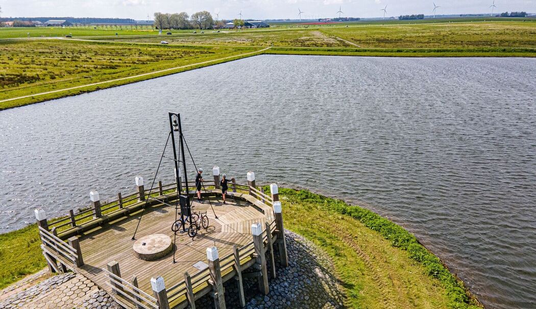 Aussichtspunkt im Flevopolder