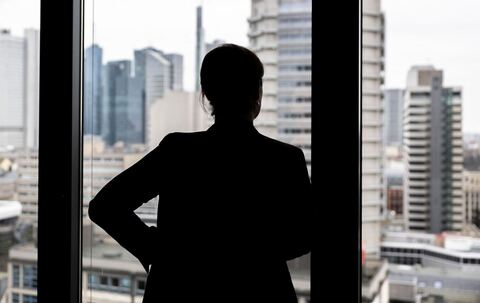 Blick aufs dem Büro