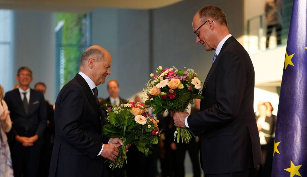 Olaf Scholz und Friedrich Merz Olaf Scholz und Friedrich Merz