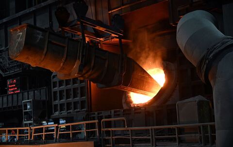 Stahlproduktion bei Thyssenkrupp Steel