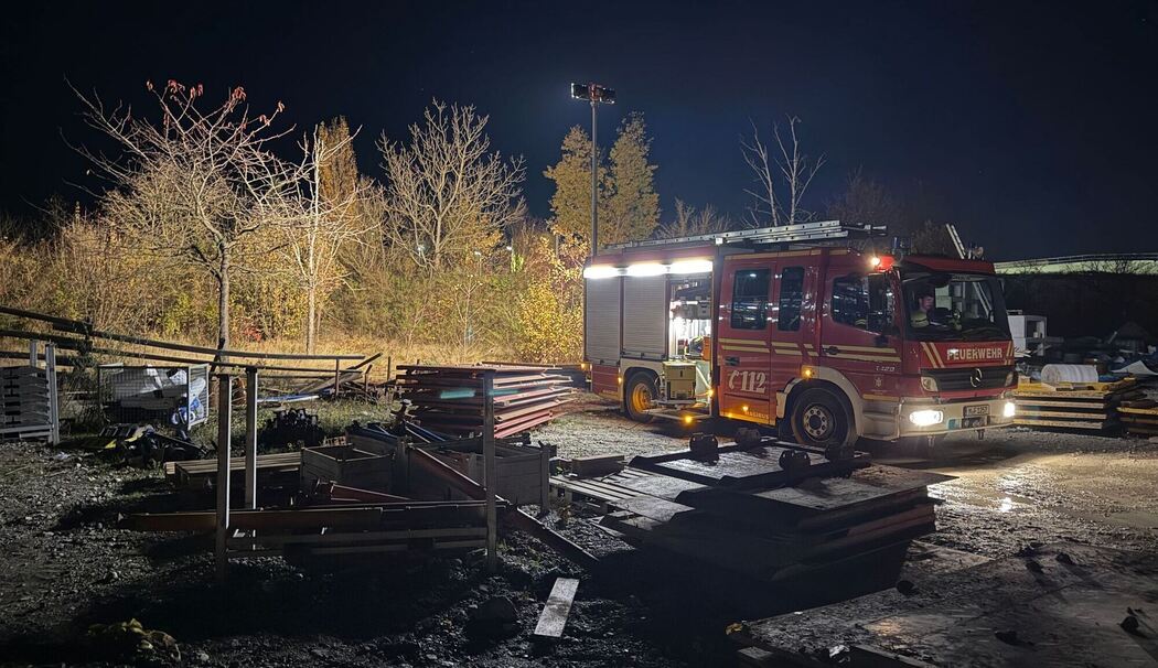 Brand in Obdachlosenlager Brand in Obdachlosenlager