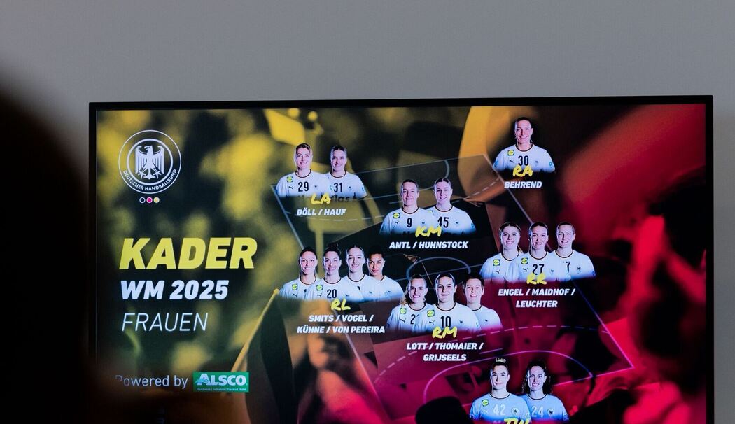 Handball - Vor Heim-WM 2025 der Frauen Handball - Vor Heim-WM 2025 der Frauen