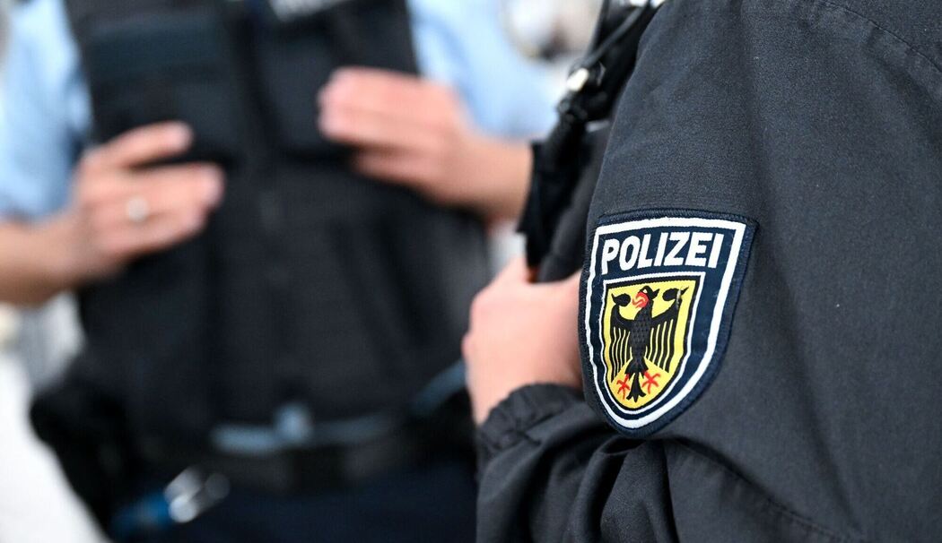 Bundespolizei am Bahnhof